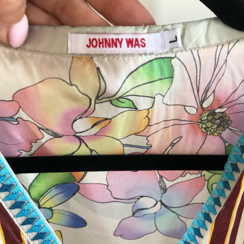 Johnny Was caftan blouse ..